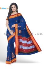 Ilkal Silk by Cotton Kasuti Work Saree