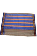 Ilkal Silk by Cotton Plain temple Border Saree