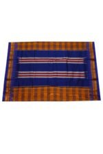 Ilkal Silk by Cotton Big Checks Temple border Saree