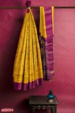 ILKAL HANDLOOM LUXURY DADI TIRKI WEDDING SAREE