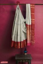 ILKAL HANDLOOM LUXURY DADI TIRKI WEDDING SAREE