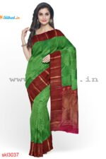 ILKAL HANDLOOM LUXURY DADI TIRKI WEDDING SAREE