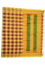 Ilkal Silk by Cotton Big Checks Sarees