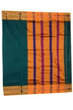 Ilkal Silk by Cotton plane Saree Patti Pallu