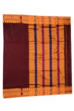 Ilkal Silk by Cotton plane Saree Patti Pallu