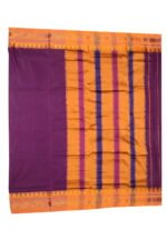 Ilkal Silk by Cotton plane Saree Patti Pallu