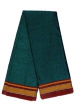 Ilkal Silk by Cotton Small Checks Patti Pallu Sarees