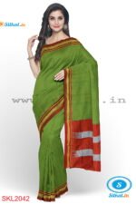 ILKAL HANDLOOM CATLON PALLU COTTON PLAIN SAREES