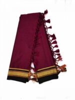 GULEDGUDDA KHANA COTTON DUPPATTA WITH TASSELS