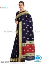 ILKAL MAYURI SAREE WITH CHIKKI BORDER