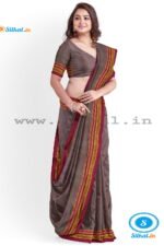 ILKAL PLAIN MASRISE COTTON SAREE