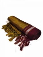 GULEDGUDDA KHANA COTTON DUPPATTA WITH TASSELS