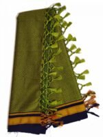 GULEDGUDDA KHANA COTTON DUPPATTA WITH TASSELS