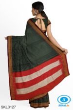 ILKAL HANDLOOM SILK BY COTTON SAREES