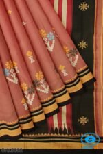 ILKAL SILK KASUTI WORK SAREE