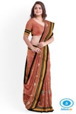 ILKAL SILK KASUTI WORK SAREE