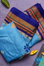 ILKAL SILK SAREE WITH KASUTI WORK