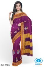 ILKAL SILK SAREE WITH KASUTI WORK