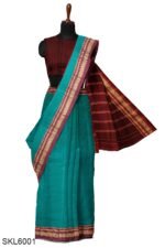 ILKAL SEMI SILK SAREE WITH CHIKKI PARAS BORDER