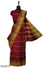 NARAYAN PETH MASRISE COTTON SAREE WITH PATTI PALLU