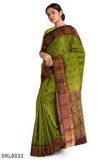 NARAYAN PETH COTTON SAREE WITH GRAND PALLU