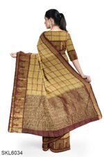 NARAYAN PETH COTTON SAREE WITH GRAND PALLU