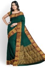 NARAYAN PETH COTTON SAREE WITH GRAND PALLU