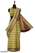 NARAYAN PETH COTTON SAREE WITH GRAND PALLU