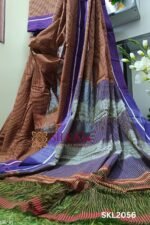 PATTEDA ANCHU PURE COTTON HANDWOVEN SAREE