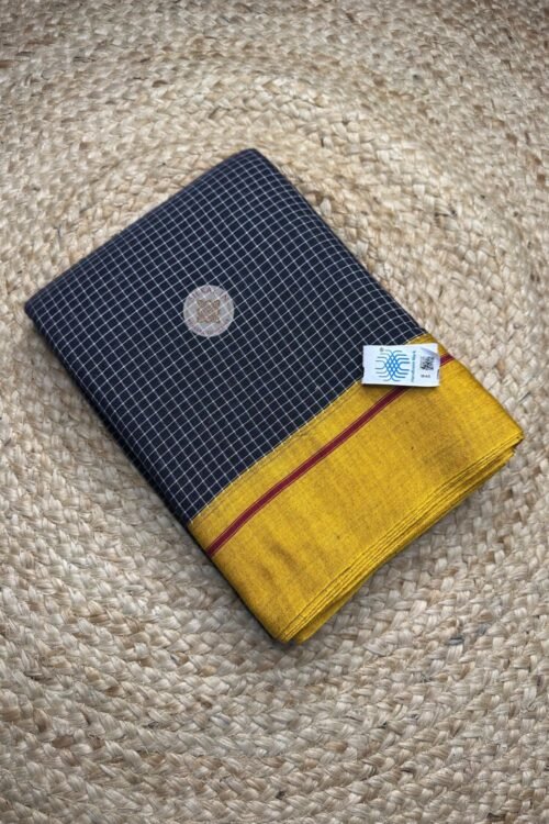 PATTEDA ANCHU PURE COTTON HANDLOOM SAREE