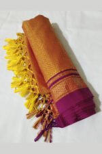 GULEDGUDDA KHANA COTTON DUPPATTA WITH TASSELS