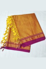 GULEDGUDDA KHANA COTTON DUPPATTA WITH TASSELS