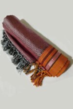 GULEDGUDDA KHANA COTTON DUPPATTA WITH TASSELS