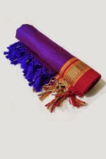 GULEDGUDDA KHANA COTTON DUPPATTA WITH TASSELS