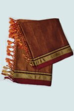 GULEDGUDDA KHANA COTTON DUPPATTA WITH TASSELS