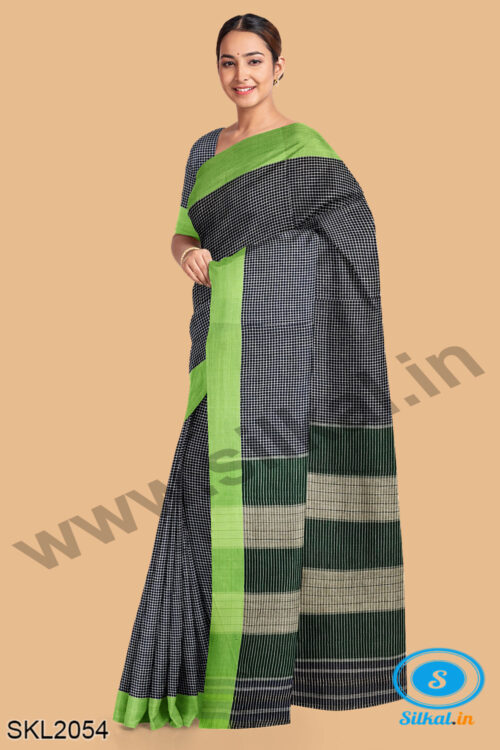 PATTEDA ANCHU PURE COTTON HANDWOVEN SAREE