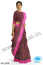 PATTEDA ANCHU RAMDURGA HANDLOOM COTTON SAREES