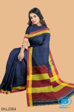 PATTEDA ANCHU PURE COTTON HANDWOVEN SAREE