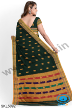 ILKAL MAYURI SAREE WITH CHIKKI BORDER