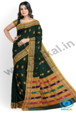 ILKAL MAYURI SAREE WITH CHIKKI BORDER