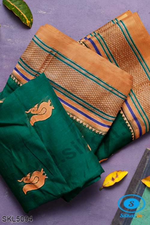 Beautiful Yellow Pochampally Ikkat Silk Saree | Buy Pochampally Sarees