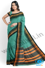 ILKAL EMBOZ SAREE WITH TEMPLE BORDER