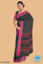 PATTEDA ANCHU PURE COTTON HANDWOVEN SAREE