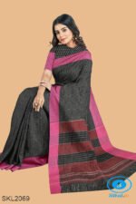 PATTEDA ANCHU PURE COTTON HANDWOVEN SAREE