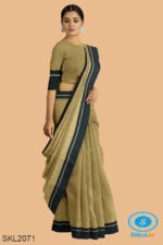 PATTEDA ANCHU PURE COTTON HANDWOVEN SAREE