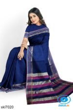 BANAHATTI COTTON SAREE WITH TRADITIONAL BORDER