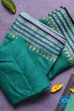 BANAHATTI COTTON SAREE WITH TRADITIONAL BORDER