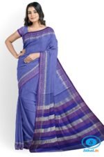 BANAHATTI COTTON SAREE WITH TRADITIONAL BORDER