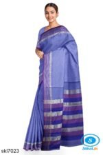 BANAHATTI COTTON SAREE WITH TRADITIONAL BORDER