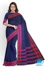 BANAHATTI COTTON SAREE WITH TRADITIONAL BORDER